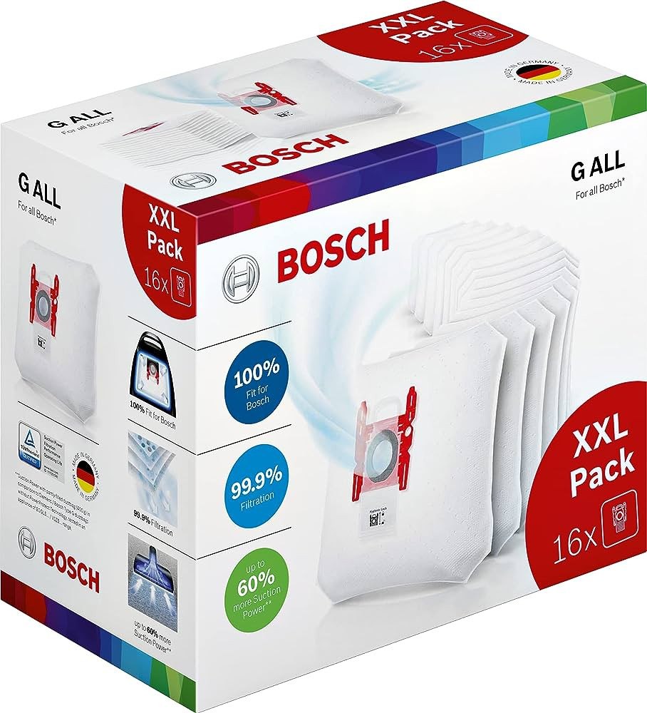 Haushalt Bbz16gall Bbz16gall Confezione Sacchetti Aspirapolvere - Bosch Haushalt Bbz16gall Bbz16gall Confezione Sacchetti Aspirapolvere - Bosch