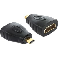 HDMI micro D/HDMI A HDMI mirco D Nero, Adattatore