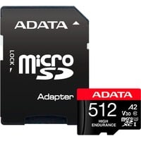 High Endurance 512 GB MicroSDXC UHS-I Classe 10, Scheda di memoria