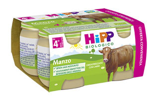 Hipp Bio Omog Manzo 80g 4pezzi