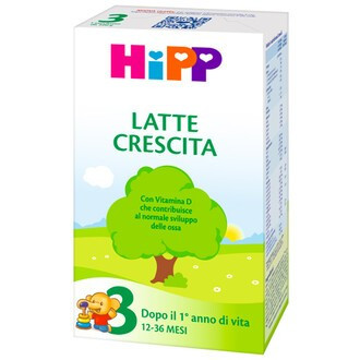 Hipp latte 3 crescita polvere