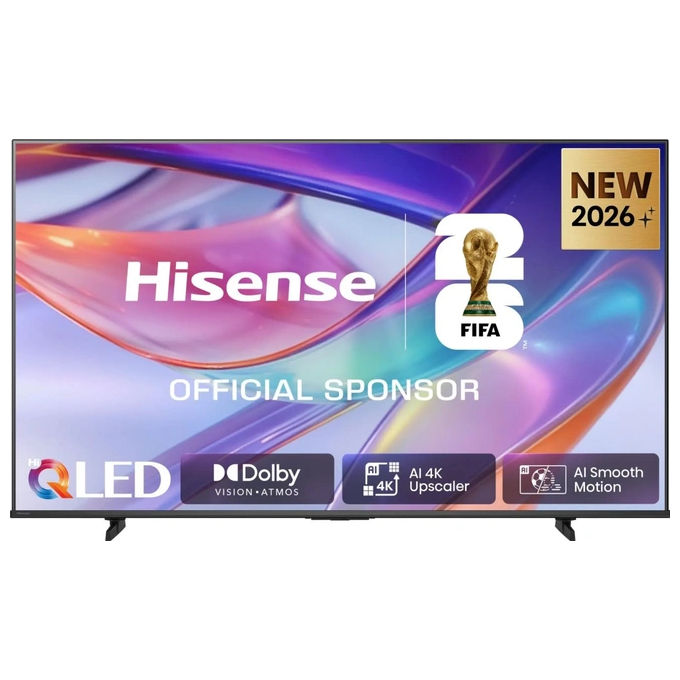 HISENSE 75Q7S, Smart TV QLED 75" 4K TV, 60Hz, Audio Dolby Atmos, VIDAA OS con 1000+ APP, Vision IQ, HDR 10+, Game Mode Plus, Bluetooth, Wifi, Alexa Built-in, AirPlay2, lativù
