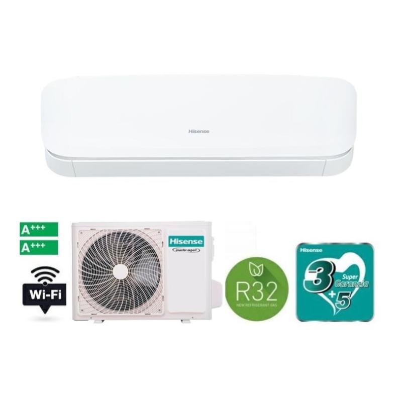 Hisense condizion. 9000btu a+++/a+++ fresh air wifi qj25xj3ag/as25xv04w