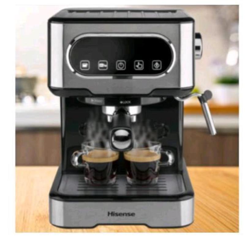 Hisense - Macchina Da Caffè Espresso Hescm15dbk-inox