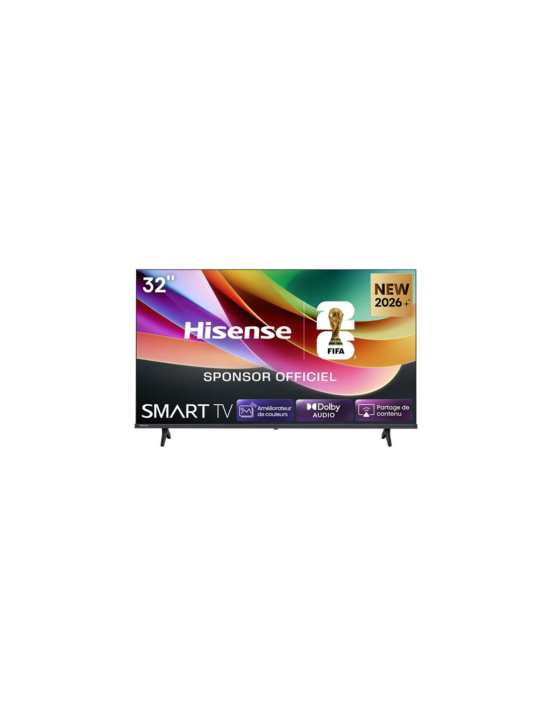 Hisense Smart Tv 32" Hd Ready 32a4s, 60hz, Dts Virtual X, Vidaa Os Con 1000 App, Game Mode, Wifi, Airplay2, Works With Alexa, Lativù Hisense Smart Tv 32" Hd Ready 32a4s, 60hz, Dts Virtual X, Vidaa Os Con 1000 App, Game Mode, Wifi, Airplay2, Works With Alexa, Lativù