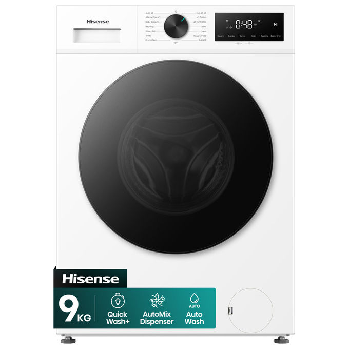 Hisense Wf1i9042bwp2 Lavatrice Caricamento Frontale 9 Kg 1400 Giri/min Bianco