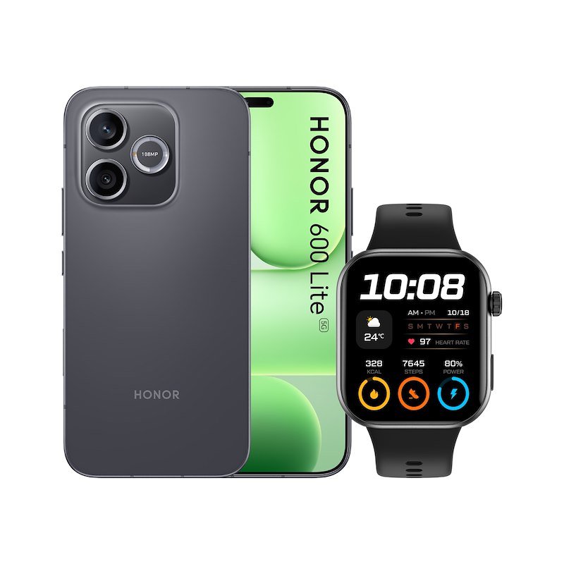 HONOR 600 LITE 256 + WATCH 2i, GB, Black