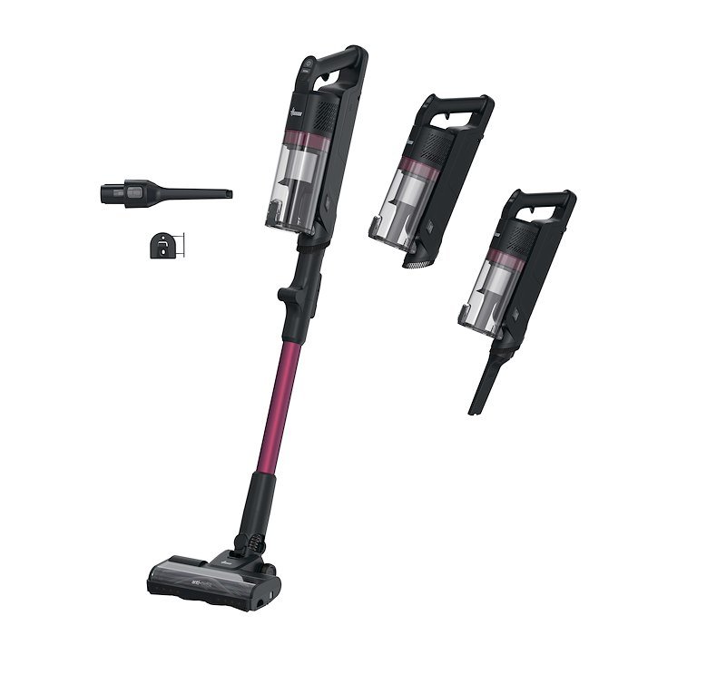 Hoover - Aspirapolvere A Bastone 2 In 1 Hf1m10hx 011-magenta, Nero
