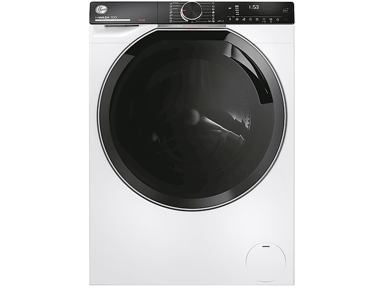 HOOVER H7W 610MBC8-S LAVATRICE, Caricamento frontale, 10 kg, 16 programmi, Profondità 57 cm, Giri 1600 rpm, White, livello rumorosità centrifuga 74 dB(A), Classe A HOOVER H7W 610MBC8-S LAVATRICE, Caricamento frontale, 10 kg, 16 programmi, Profondità 57 cm, Giri 1600 rpm, White, livello rumorosità centrifuga 74 dB(A), Classe A