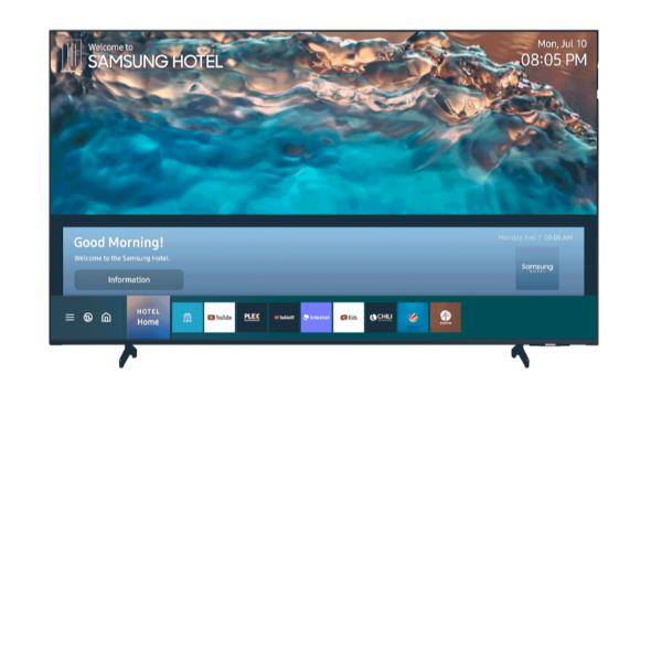 Hotel tv 43" HU8000 SERIES Hospitality Black HG43U800FEUXZT