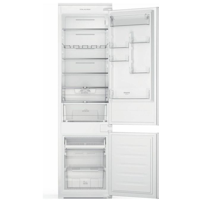 Hotpoint HAC20T121 Frigorifero Combinato da Incasso Total No Frost 280 L 193,5 cm Classe F 34 dB colore Bianco Hotpoint HAC20T121 Frigorifero Combinato da Incasso Total No Frost 280 L 193,5 cm Classe F 34 dB colore Bianco