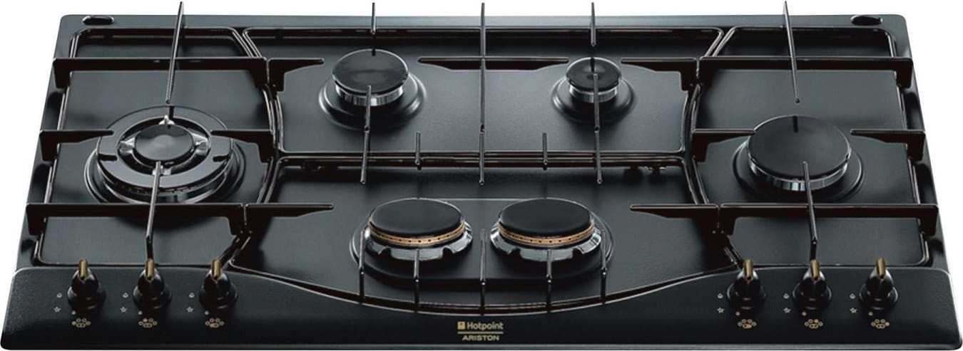 HOTPOINT PHN 960MST (AN) R/HA PIANO COTTURA GAS, 6 zone di cottura, dimensioni: L 87 cm, P 51 Antracite