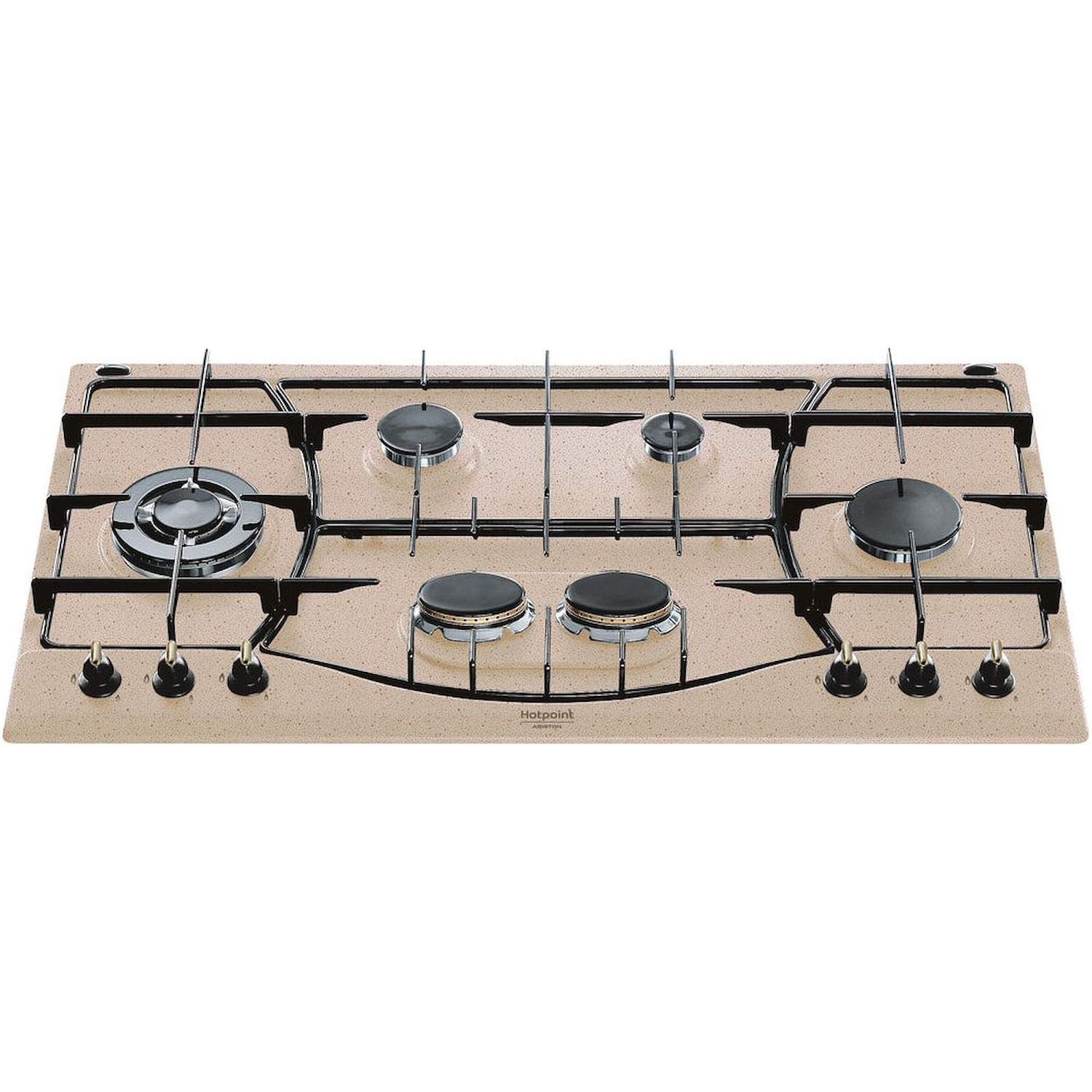 HOTPOINT PHN 960MST (AV) R/HA PIANO COTTURA GAS, 6 zone di cottura, dimensioni: L 87 cm, P 51 Avena