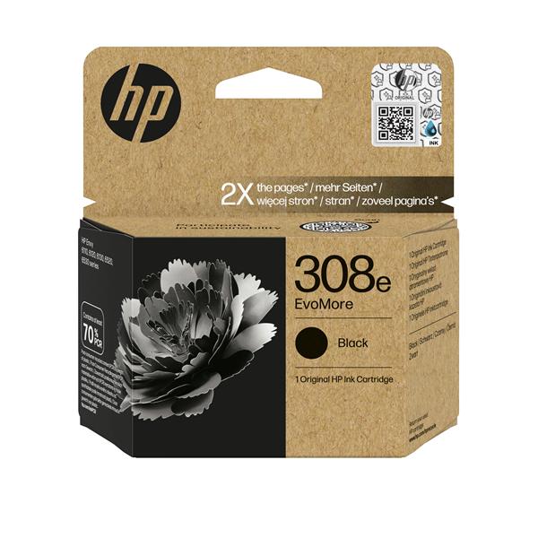 Hp 308E Evomore Black Original Ink Cartridge 7FP22UE#LS1