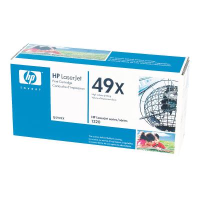 HP 49X cartuccia toner 2 pz Originale Nero