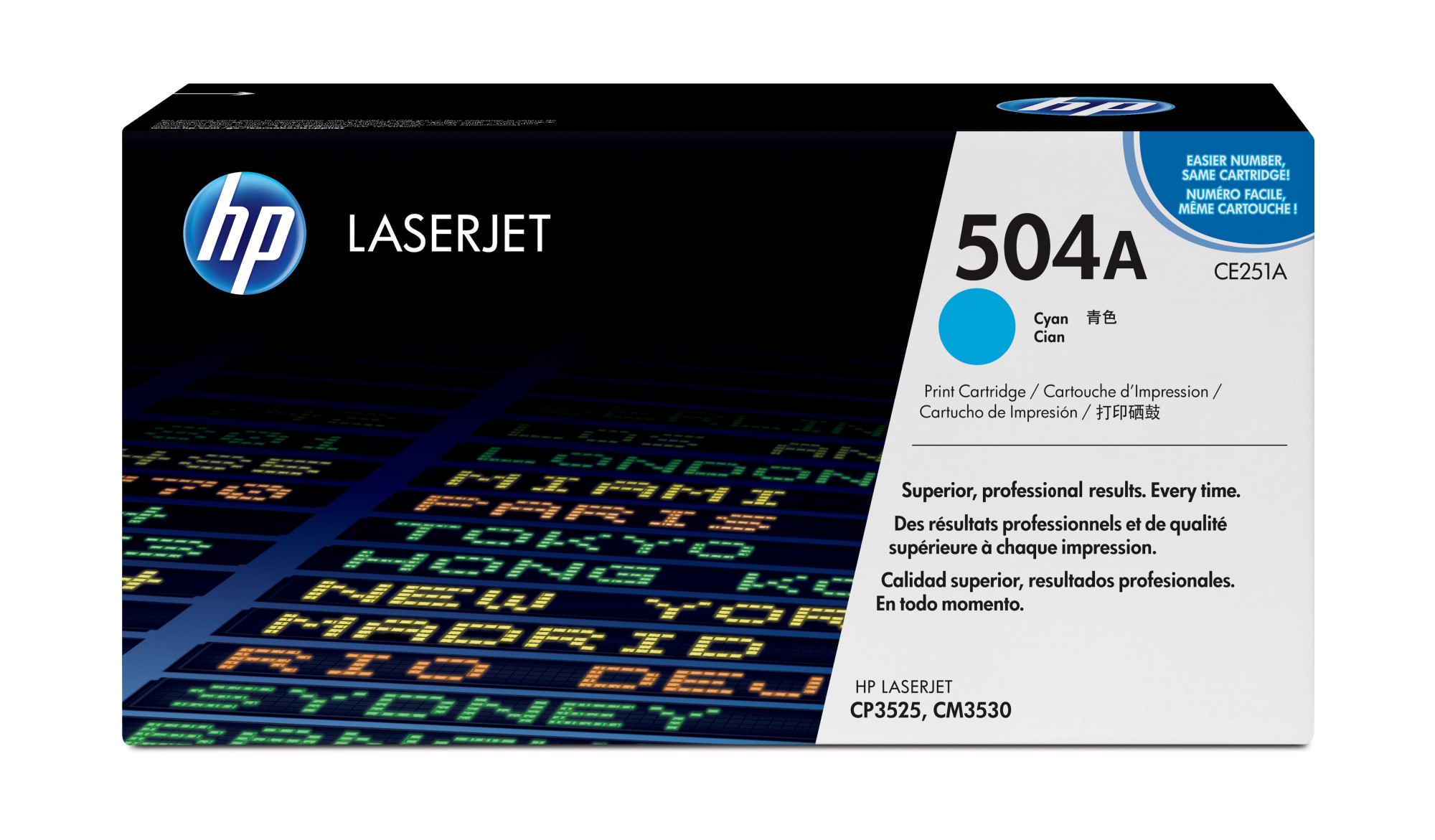 Hp - 504a Toner Originale-ciano