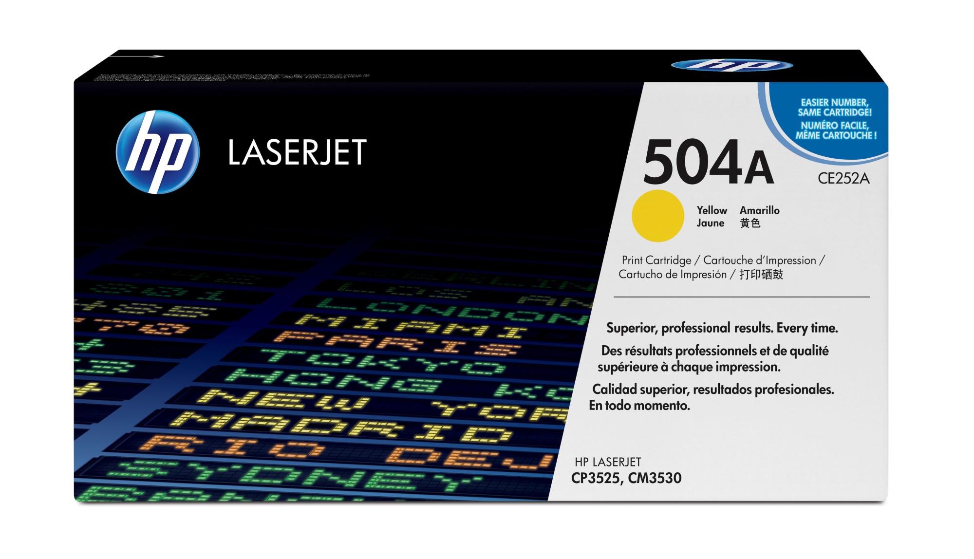 Hp - 504a Toner Originale-giallo