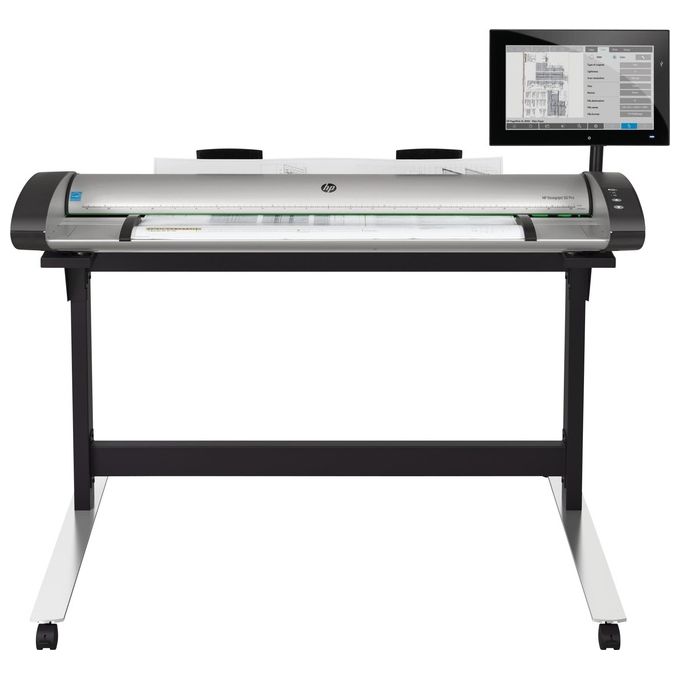 HP 5EK01A#B19 SD Pro 2 Scanner per Grandi Formati 44 pollici A0 CIS 1200 x 1200 DPI Touchscreen 15.6 pollici colore Nero HP 5EK01A#B19 SD Pro 2 Scanner per Grandi Formati 44 pollici A0 CIS 1200 x 1200 DPI Touchscreen 15.6 pollici colore Nero