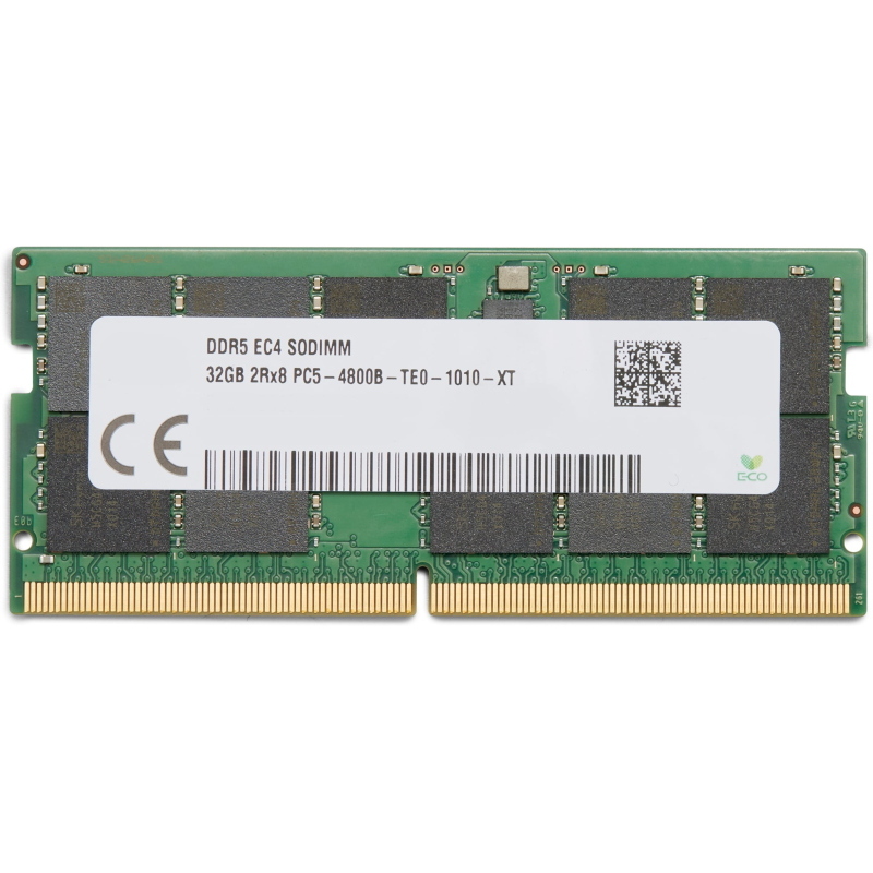 Hp 6d8t4aa memoria 32 gb 1 x 32 gb ddr5 4800 mhz data integrity check (verifica integrità dati) - tastiera qwertz