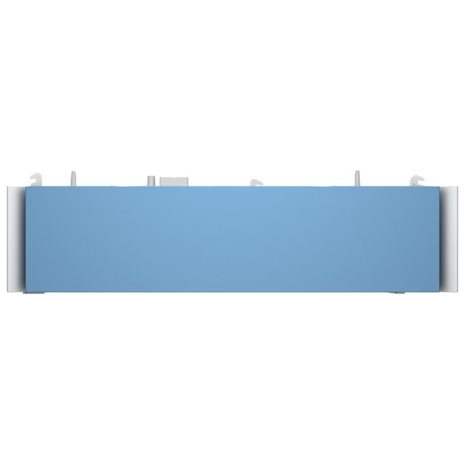 HP 6QN57A Vassoio supporti per stampanti Color LaserJet Capacita' 550 fogli colore Blu