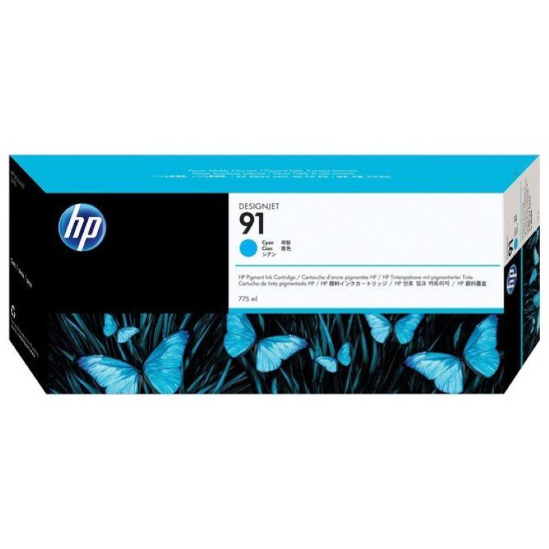Hp 91 c9467a, cartuccia originale hp da 500 pagine, compatibile con la stampante hp designjet z6100, ciano Hp 91 c9467a, cartuccia originale hp da 500 pagine, compatibile con la stampante hp designjet z6100, ciano