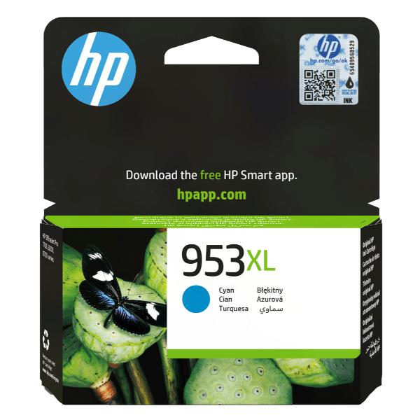 Hp 953XL High Yield Cyan Original Ink Cartridge F6U16AE#LS1 Hp 953XL High Yield Cyan Original Ink Cartridge F6U16AE#LS1