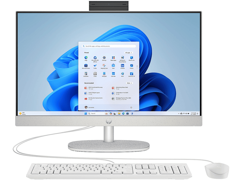 HP ALL-IN-ONE 27-CR0081NL AIO, 27 ", AMD Ryzen77730U, RAM 16 GB, 512 Shell White, WLED, Windows 11 Home HP ALL-IN-ONE 27-CR0081NL AIO, 27 ", AMD Ryzen77730U, RAM 16 GB, 512 Shell White, WLED, Windows 11 Home