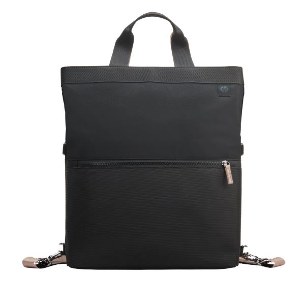 Hp - Borsa Zaino 14'' Convertible-nero, Tortora