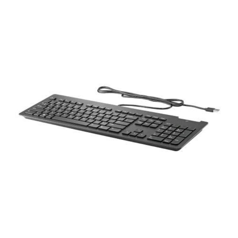 Hp business slim v2 tastiera usb qwerty con lettore di smart card integrato nero Hp business slim v2 tastiera usb qwerty con lettore di smart card integrato nero