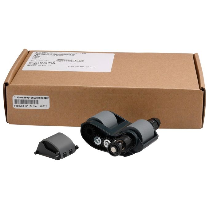 HP C1P70A Kit sostituzione rullo ADF LaserJet Kit di rulli Tecnologia Laser Resa 100000 pagine colore Nero Grigio HP C1P70A Kit sostituzione rullo ADF LaserJet Kit di rulli Tecnologia Laser Resa 100000 pagine colore Nero Grigio