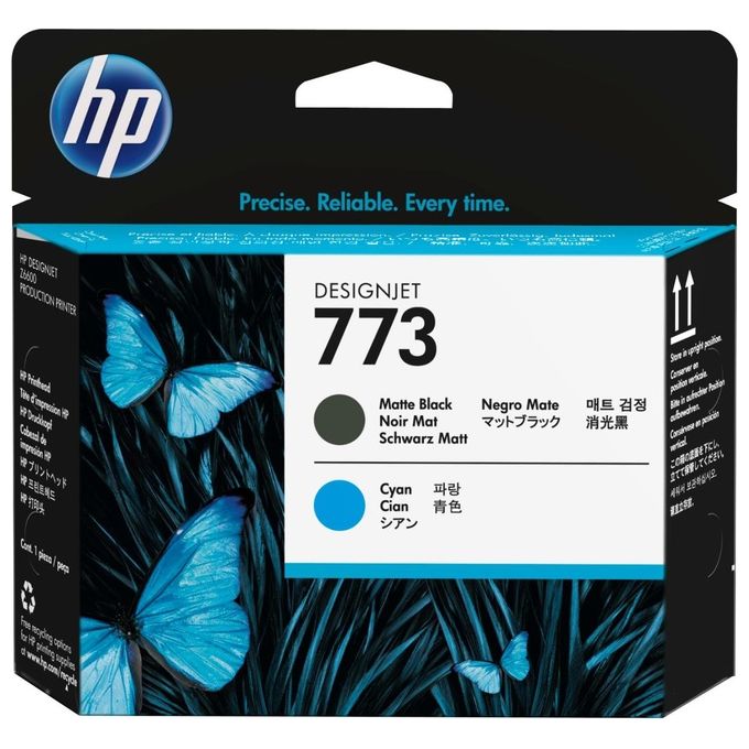 HP C1Q20A Testina di Stampa Inkjet per DesignJet Z6600 Z6800 colore Nero Opaco e Ciano