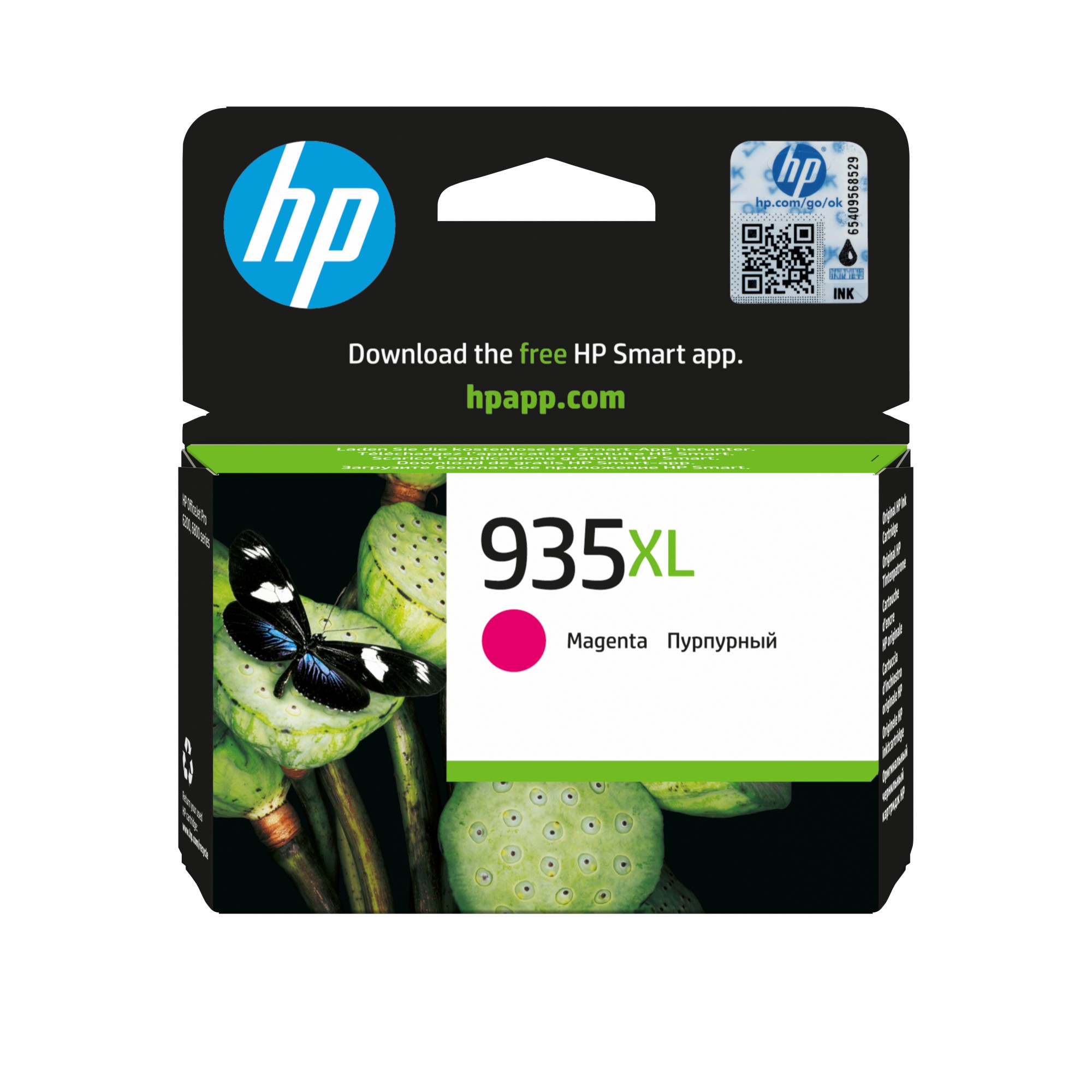 Hp Cart Ink Magenta N.935Xl Per Officejet Pro 6230/6830