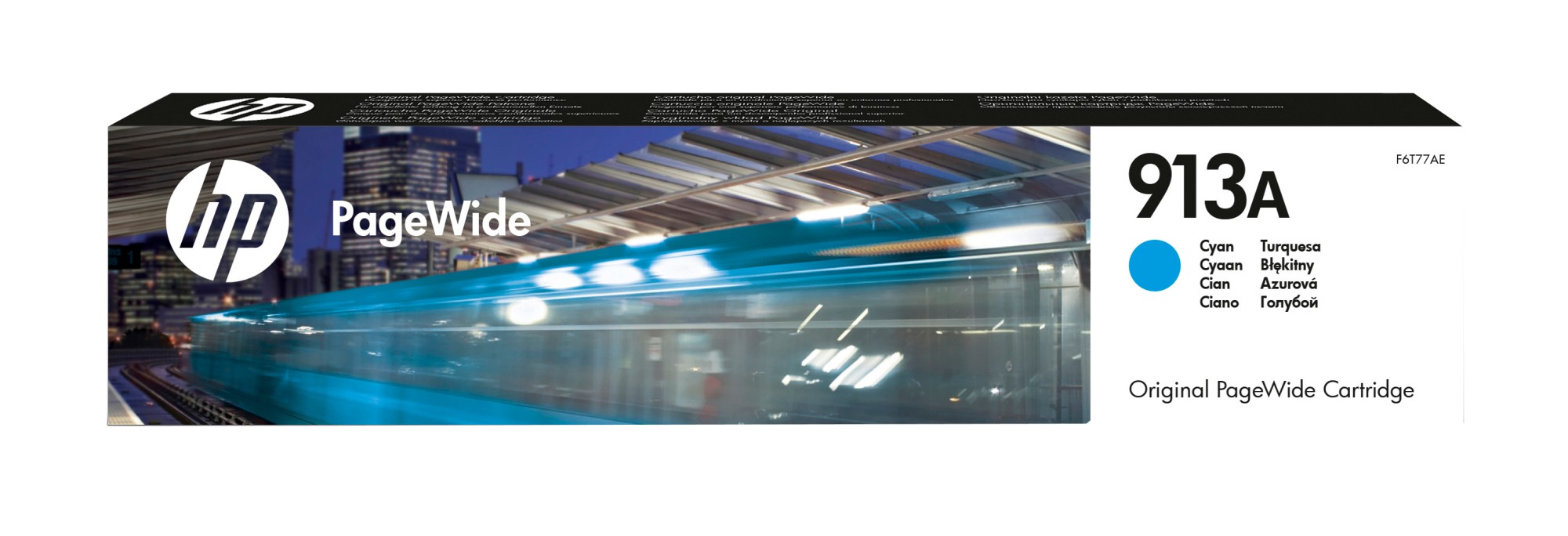 HP Cartuccia ciano originale 913A PageWide