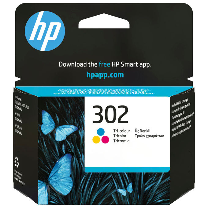 Hp - Cartuccia Colore Hp 302-tricromia