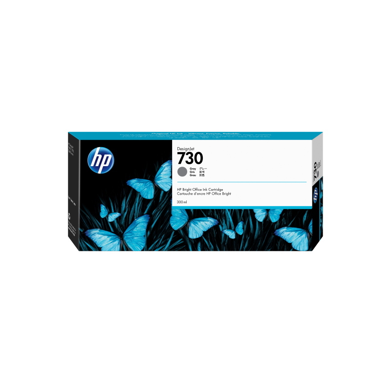 Hp cartuccia di inchiostro grigio designjet 730 da 300 ml