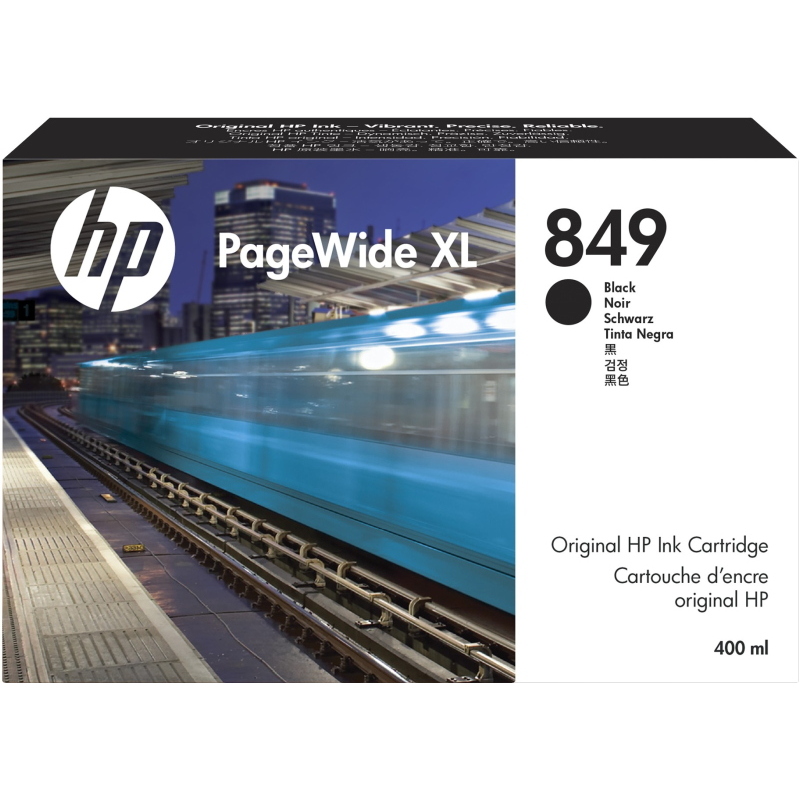Hp cartuccia di inchiostro nero pagewide xl 849 da 400 ml Hp cartuccia di inchiostro nero pagewide xl 849 da 400 ml