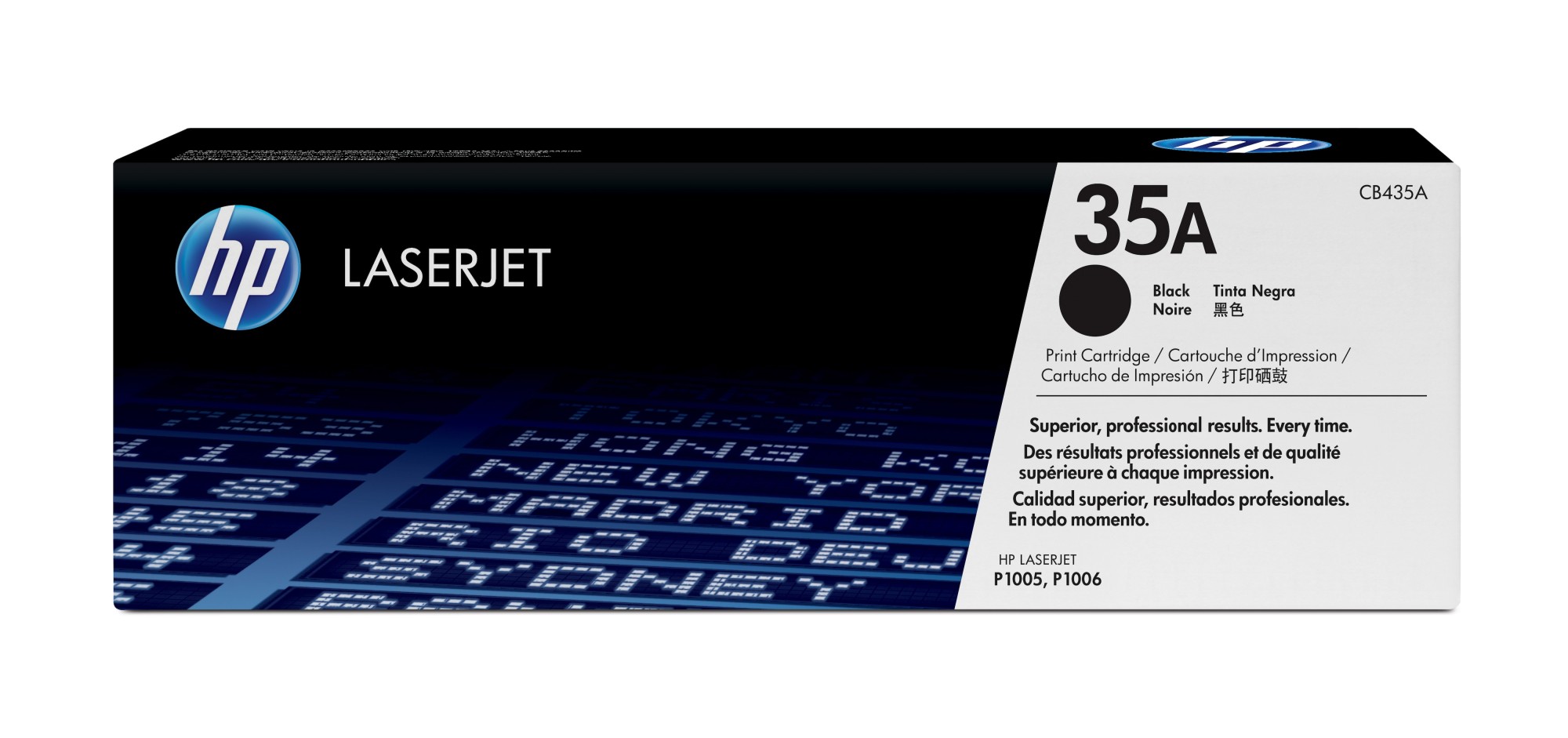 Hp - Cartuccia Di Stampa Hp Laserjet, Nero Cb435a-nero