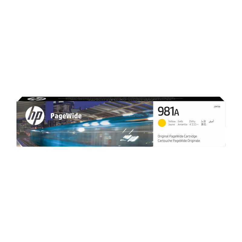 Hp cartuccia giallo originale 981a pagewide