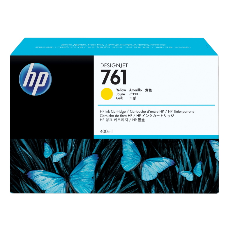 Hp cartuccia inchiostro giallo designjet 761, 400 ml Hp cartuccia inchiostro giallo designjet 761, 400 ml