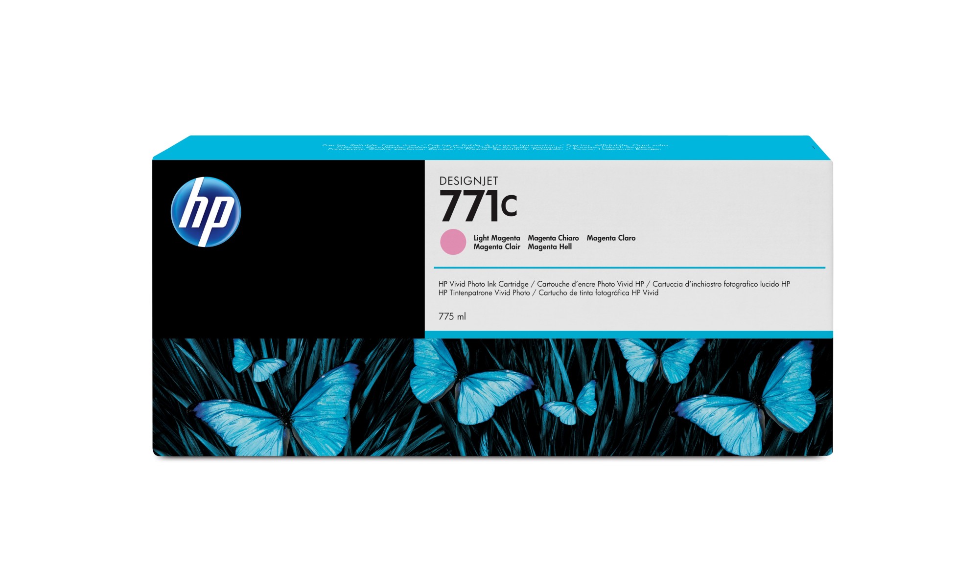 HP Cartuccia inchiostro magenta chiaro DesignJet 771C 775 ml