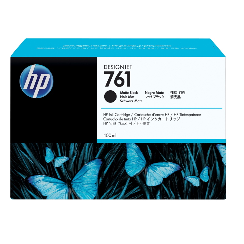 Hp cartuccia inchiostro nero opaco designjet 761, 400 ml Hp cartuccia inchiostro nero opaco designjet 761, 400 ml