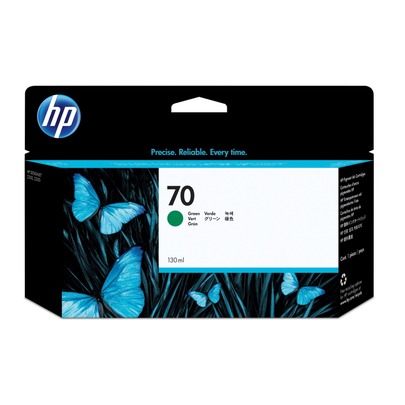 Hp cartuccia inchiostro verde 70, 130 ml Hp cartuccia inchiostro verde 70, 130 ml
