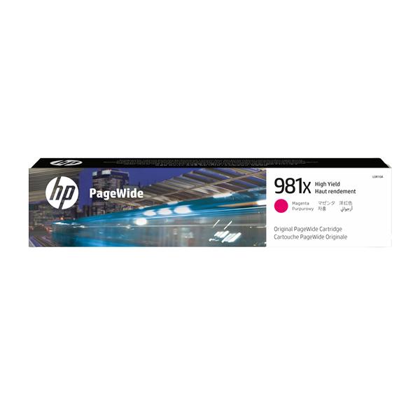 Hp Cartuccia Magenta Originale Ad Alta Capacità 981X Pagewide L0R10A