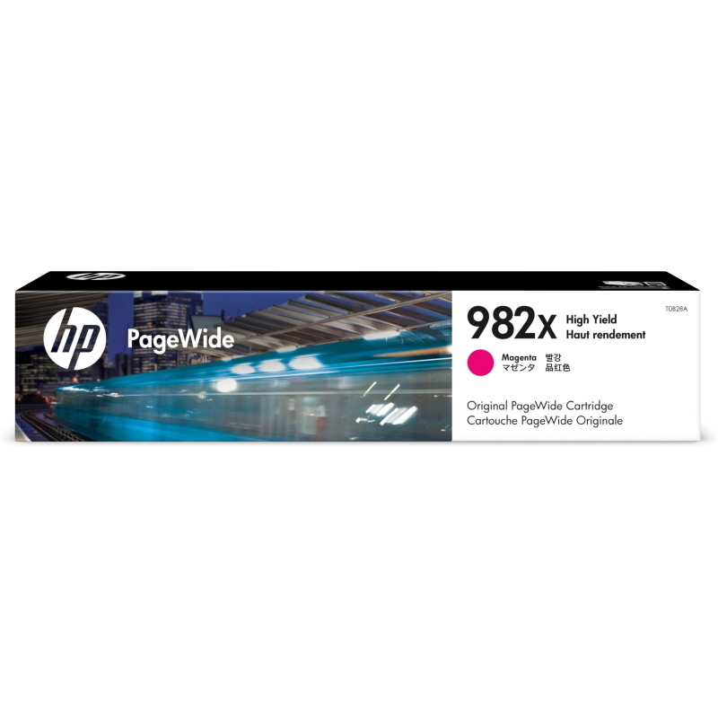 Hp cartuccia magenta originale ad alta capacità pagewide 982x