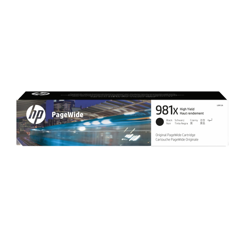 Hp cartuccia nero originale ad alta capacità 981x pagewide