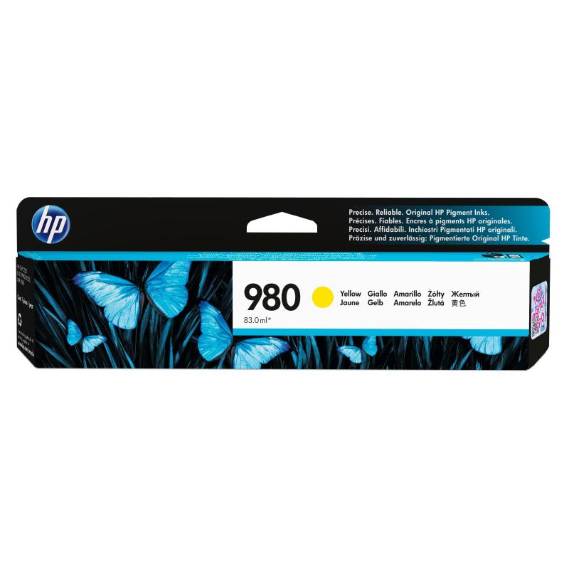 Hp cartuccia originale inchiostro giallo 980