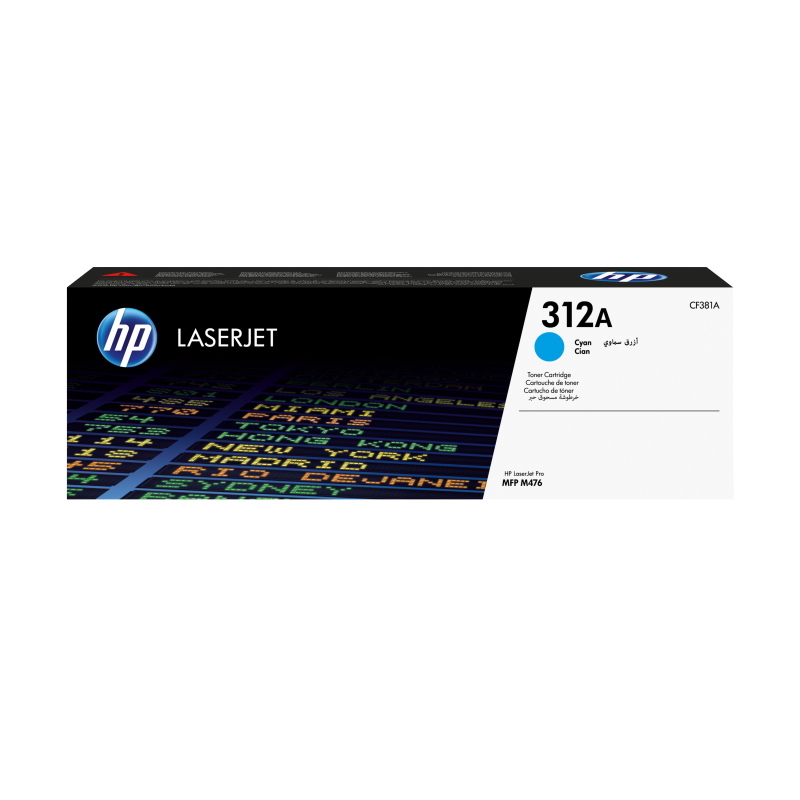 Hp cartuccia toner ciano laserjet 312a