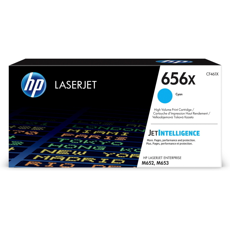 Hp cartuccia toner ciano originale ad alta capacità laserjet 656x Hp cartuccia toner ciano originale ad alta capacità laserjet 656x