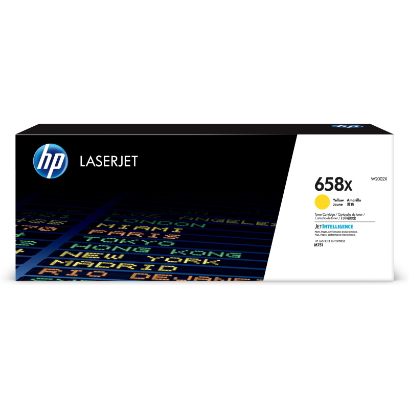 Hp cartuccia toner giallo originale laserjet 658x ad alta capacità Hp cartuccia toner giallo originale laserjet 658x ad alta capacità