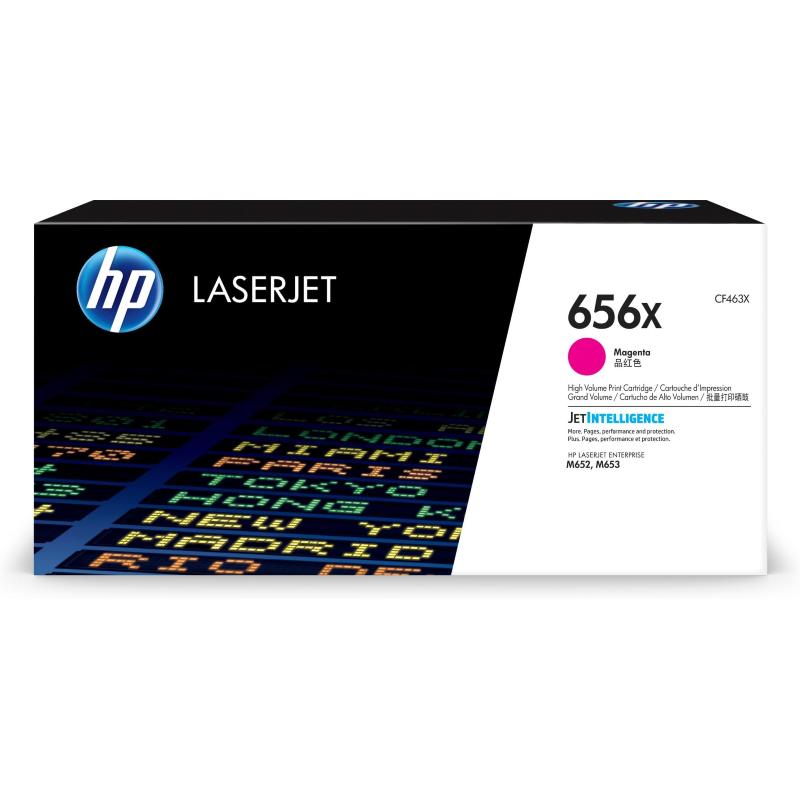 Hp cartuccia toner magenta originale ad alta capacità laserjet 656x